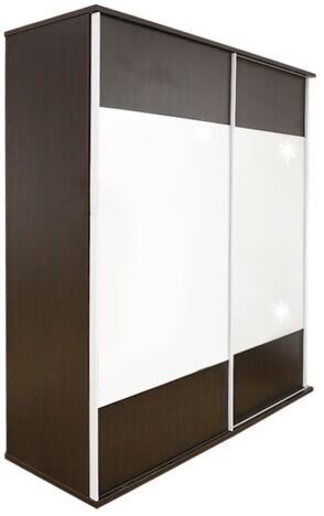 Dormitor Laguna cu pat 160x200 cu lada Wenge cu Vanilie